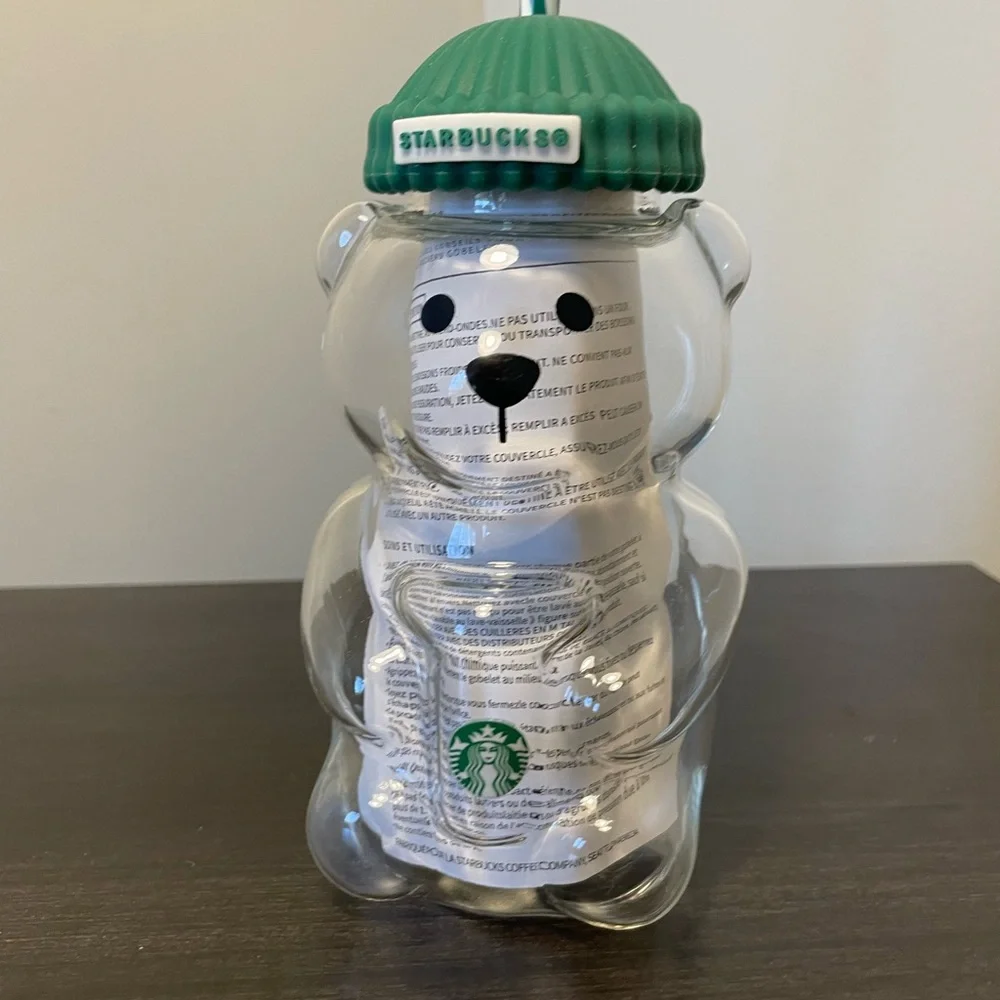 Starbucks Bear Glass Cup - Picture 3 of 8